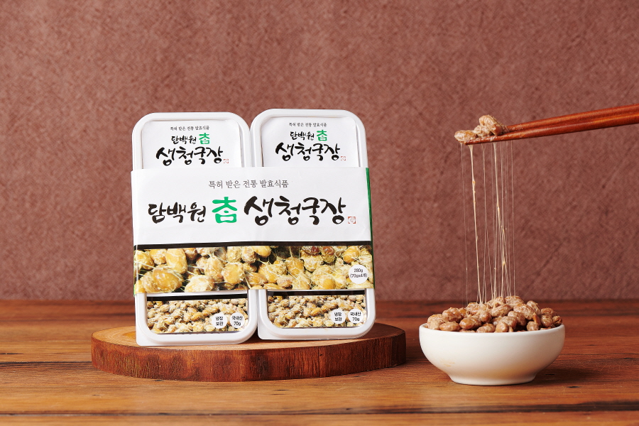 담백원 참 생청국장(알알이) 280g (70g*4)